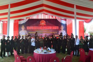 TASYAKURAN POLRES BATU DALAM RANGKA MEMERINGATI HARI BHAYANGKARA KE-73 DILAPANGAN DADAPTULIS KECAMATAN JUNREJO KOTA BATU