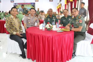 Kapolres Batu Hadiri Sertijab Danpusdik Arhanud