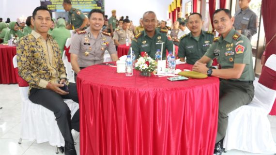 Kapolres Batu Hadiri Sertijab Danpusdik Arhanud