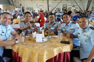 Kompol Barkah Polres Batu Menghadiri Kenal Pamit Komandan Komandan Wing 2 Lanud Abdurahman Saleh