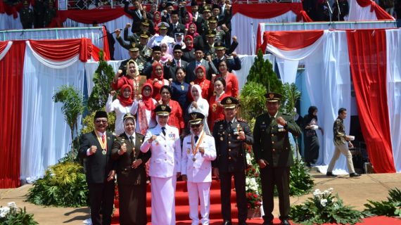 Kapolres Batu Mengikuti Upacara Kemerdekaan Republik Indonesia Ke – 74