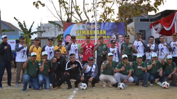 Tumbuhkan Jiwa Sportifitas dan Persatuan, Kapolres Batu Gelar Tournament Sepak Bola Kapolres Cup 2019