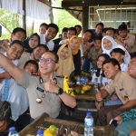 Ajak Pelajar Turut Menjaga Situasi Kamtibmas, Kapolres Batu Gelar Cangkru’an Kamtibmas 