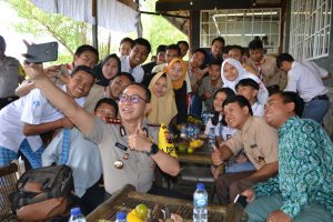 Ajak Pelajar Turut Menjaga Situasi Kamtibmas, Kapolres Batu Gelar Cangkru’an Kamtibmas