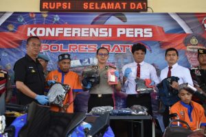 Lagi, Polres Batu Ungkap Kasus Curanmor Yang Meresahkan Warga