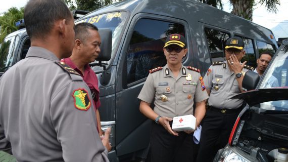 Jaga Performa Anggota, Kapolres Batu Gelar Pemeriksaan Ranmor Anggota