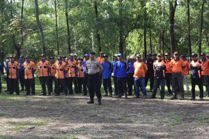 Apel siaga bencana Kota Batu, Walikota dan Kapolres Batu pimpin apel kesiapan di Coban Talun