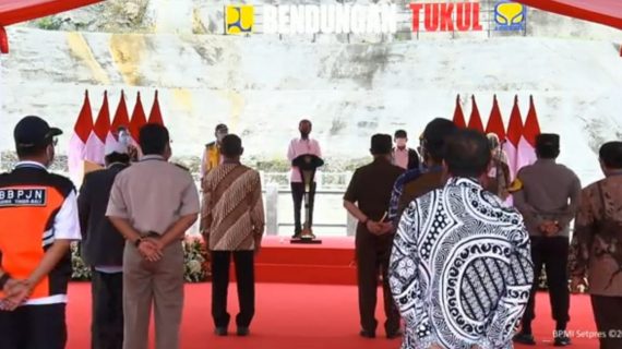 Presiden Berharap Bendungan Tukul Ini Dapat Meningkatkan Kesejahteraan Masyarakat