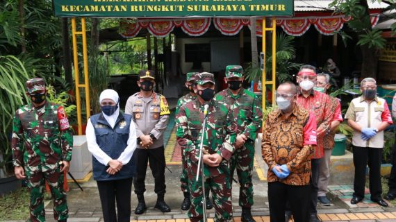 Panglima TNI Intruksikan Bombardir RT Yang Masuk Zona Merah Dengan Prokes Ketat