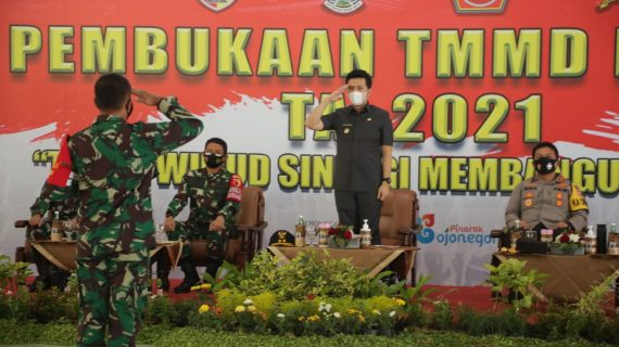 Bojonegoro Jadi Tempat TMMD ke-110 di Jawa Timur