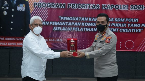 Jalankan 100 Hari Program Prioritas Jenderal Listyo Sigit, Humas Polri Gelar Pelatihan Konten Kreatif