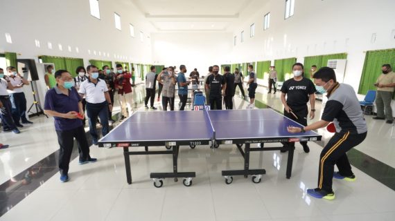 Menjaga Imunitas dan Sinergitas, Pangdam V Brawijaya, Pangkoarmada II dan Kapolda Jatim Olah Raga Bersama