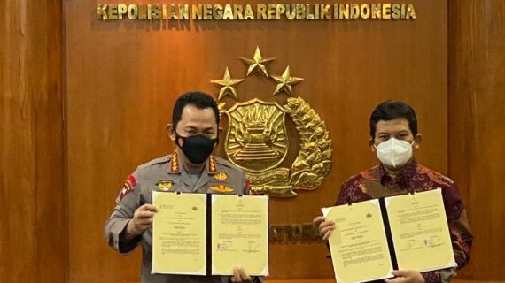Kapolri dan Dirut BPJS Kesehatan Sepakat Tingkatkan Pelayanan Kesehatan Pengguna Jalan