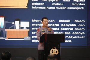 Lauching SP2HP Online, Kapolri: Semoga Tidak Ada Lagi Sumbatan Komunikasi