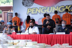 Polri Ungkap Peredaran 2,5 Ton Sabu, 10,1 Juta Jiwa Terselamatkan