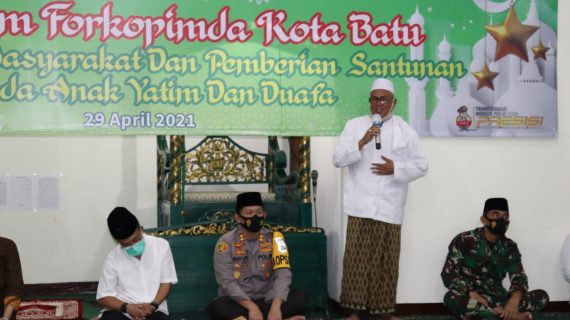 Forkopimda gelar Safari Ramadhan di Mapolres Batu