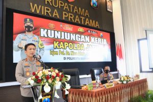 Larangan Mudik, Kapolda Jatim Siapkan Titik Pos Di Perbatasan.