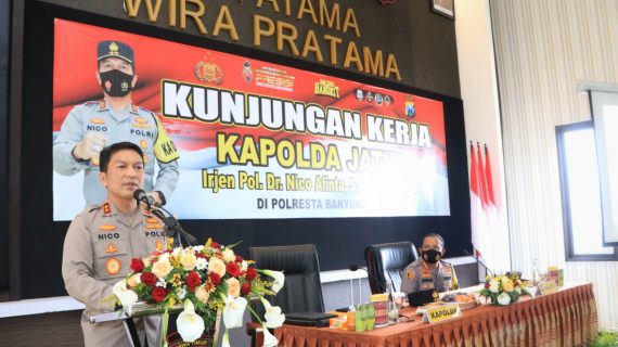 Larangan Mudik, Kapolda Jatim Siapkan Titik Pos Di Perbatasan.