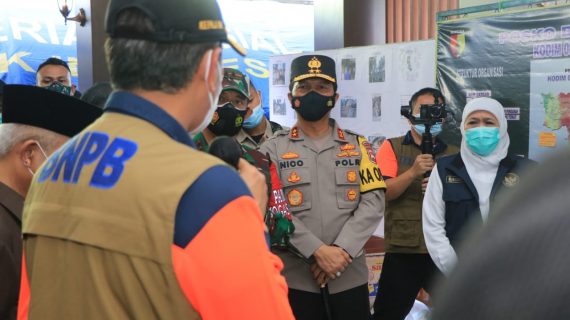 Forkopimda Jatim Tinjau Korban Gempa Bumi di Malang dan Lumajang