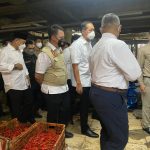 Satgas Pangan Polda Jatim, Bersama Menteri Perdagangan Pantau Harga dan Stok Kebutuhan Bahan Pokok di Pasar Wonokromo