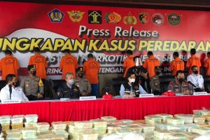 Polda Jatim Ambil Bagian Dalam Pengungkapan 2,5 Ton Sabu