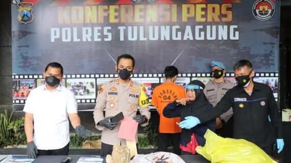 Kapolres Tulungagung Ungkap Modus dan Identitas Pelaku Pembunuhan Di JLS