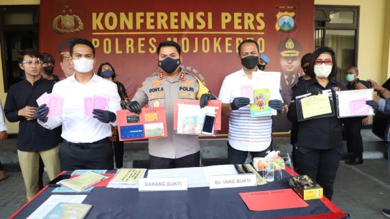 Polres Mojokerto Bongkar Penipuan Arisan Lebaran Senilai Rp 1 Miliar