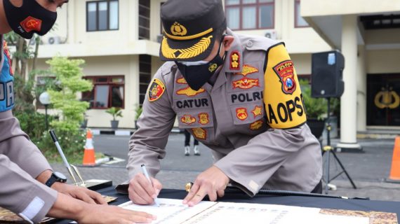 Pesan Kapolres Batu Demi Wujudkan Bersinar, jangan sampai bermain dengan Narkoba