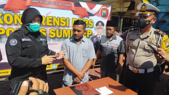 Viral Video Truck Oleng, Satlantas Polres Sumenep Amankan Pengemudi