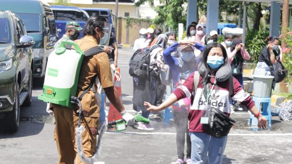 Pengecekan Prokes Sesuai SOP di Bandara Juanda Tak Pernah Longgar