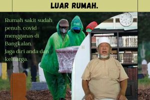 Kiai dan ulama Bangkalan menjadi contoh dan teladan cegah meningkatnya penyebaran covid-19.