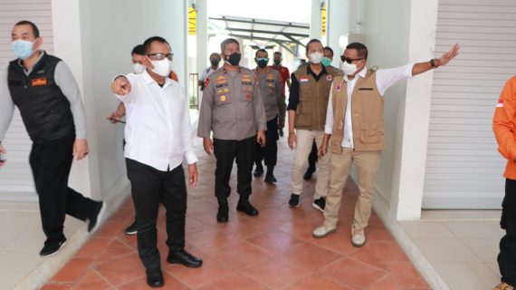 Forkopimda Cek Kesiapan Tempat Isolasi di Universitas Trunojoyo Madura