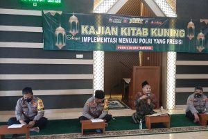 Polda Jatim dan Polres Jajaran Serentak Ngaji Kitab Kuning