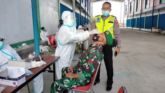 Selesai Kegiatan Semua Petugas Wajib Jalani Swab
