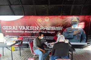 Polri Dirikan Gerai Vaksin Presisi di Polres-Polsek, Gratis dan Tanpa Syarat KTP Domisili