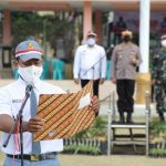 Forkopimda Sampang Pimpin Apel Deklarasi Pelajar Merdeka Lawan Covid-19 Di Kabupaten Sampang