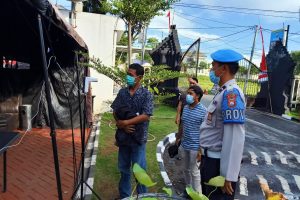 PENERAPAN PROTOKOL KESEHATAN DI MAPOLRES BATU