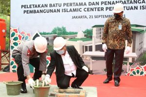 Hadiri Peletakan Batu Pertama Islamic Center PERSIS, Kapolri Yakin Hasilkan SDM Berkualitas
