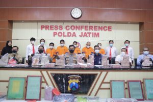 Polresta Banyuwangi Didukung Ditreskrimsus Polda Jatim, Ungkap Peredaran Upal Senilai 3,8 M
