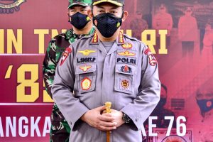 Kapolri Tekankan TNI-Polri Terus Bersinergi Wujudkan Target Vaksinasi Presiden Jokowi