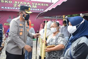 Polresta Sidoarjo Buka Posko Siaga Vaksin 24 Jam
