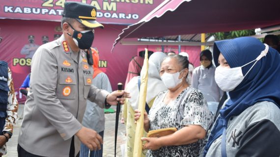 Polresta Sidoarjo Buka Posko Siaga Vaksin 24 Jam