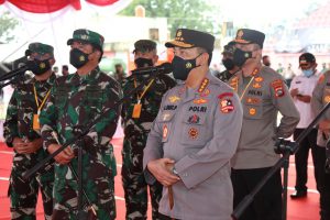 Arahan Kapolri ke Forkopimda Sumbar: Jaga Prokes Hingga Akselerasi Vaksinasi ke Lansia 