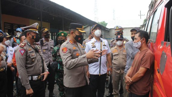 Jelang Libur Natal dan Tahun Baru, Kapolres Probolinggo Tinjau Terminal dan Stasiun hingga Pos Pantau