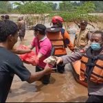Polres Pasuruan Kota Bersama Instasi Terkait Berikan Bantuan Warga Terdampak Banjir