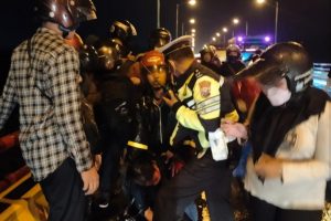 Aksi Heroik Anggota  Polres Kediri Kota Selamatkan Mahasiswi Dari Percobaan Bunuh Diri