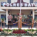 Pamor Keris, Polres Batu Bersama Kodim 0818 Malang-Batu dan Pemkot Batu Laksanakan Gelar Pasukan