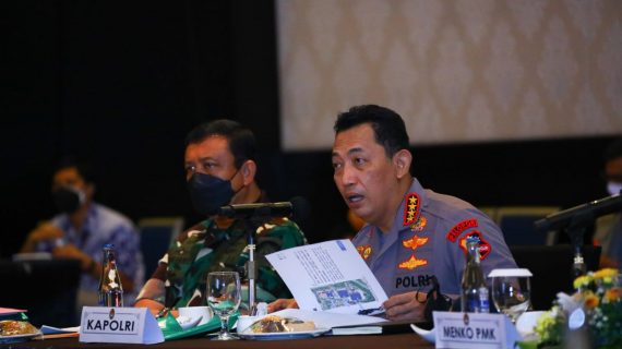 Sukseskan GPDRR, Kapolri Siapkan Skenario Pengamanan Hingga Genjot Vaksin Booster di Bali