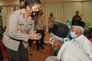 Genjot Vaksinasi Di Jatim, Kapolda Jatim Cek Vaksinasi di Pasuruan