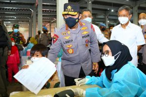Perkuat Akselerasi Vaksinasi, Kapolri Minta Warga Harus Dipastikan Siap Hadapi Lonjakan Covid-19